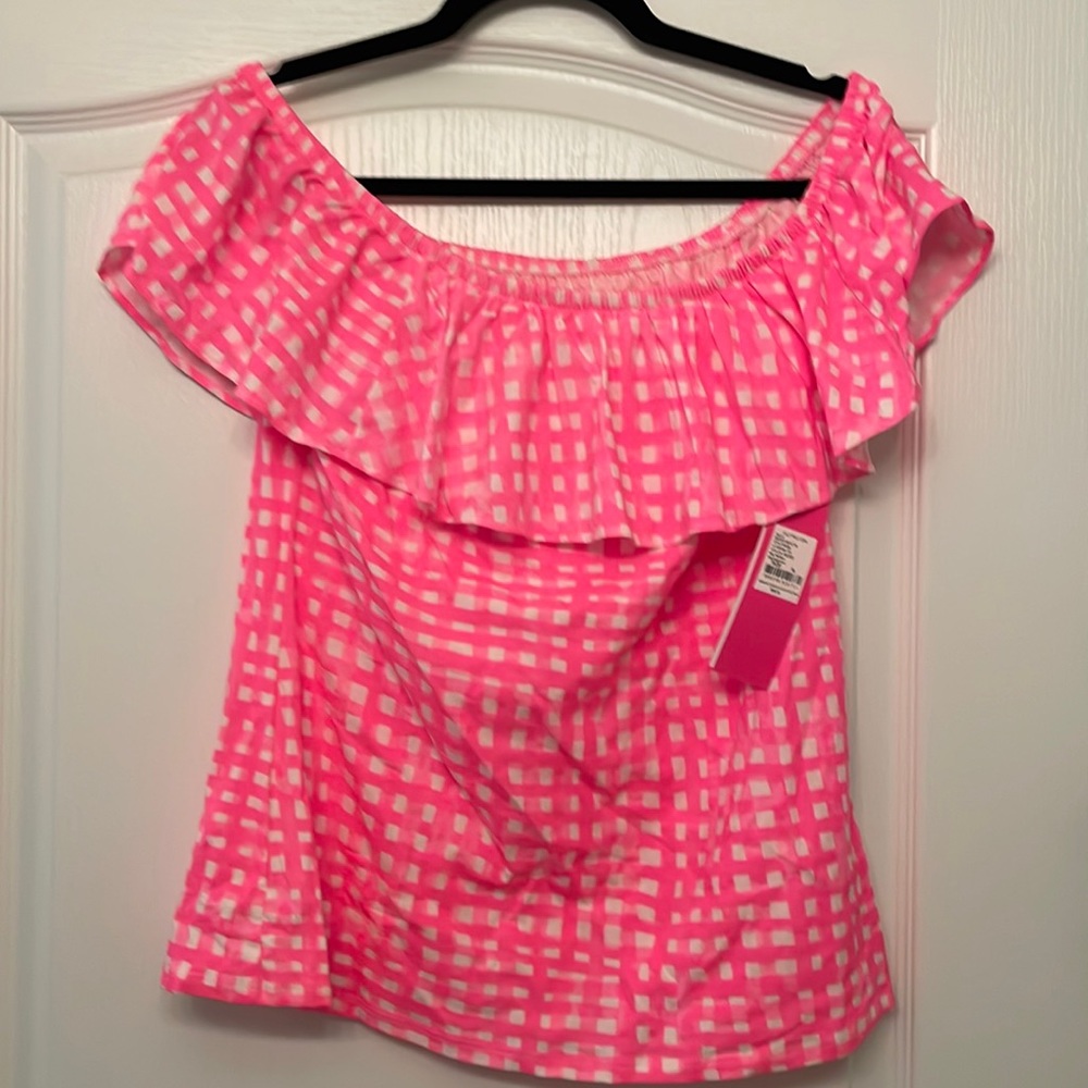 Lilly Pulitzer off the shoulder top